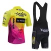 Set Fietsshirt + Korte Koersbroek 2024 Tarteletto Isorex Geel